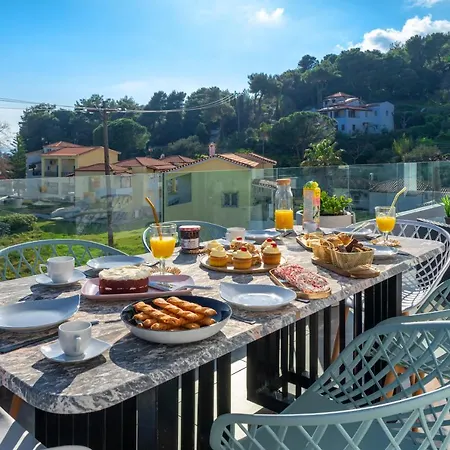 شقة Mythos Luxury Villa-skiathos *